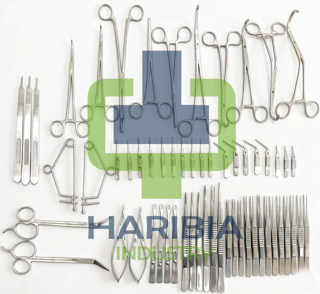 Major Vascular Surgery Set 61 PCs Specialty Surgical Instruments