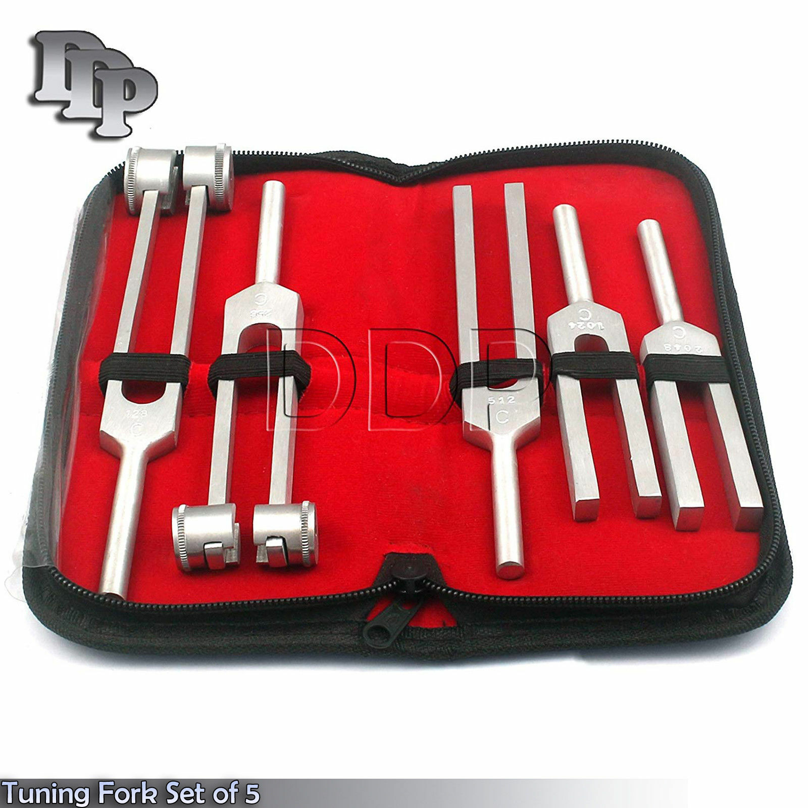 Medical TUNNING SET TUNING FORK Diagnostic 5Pcs SET ENT Quality Aliminium