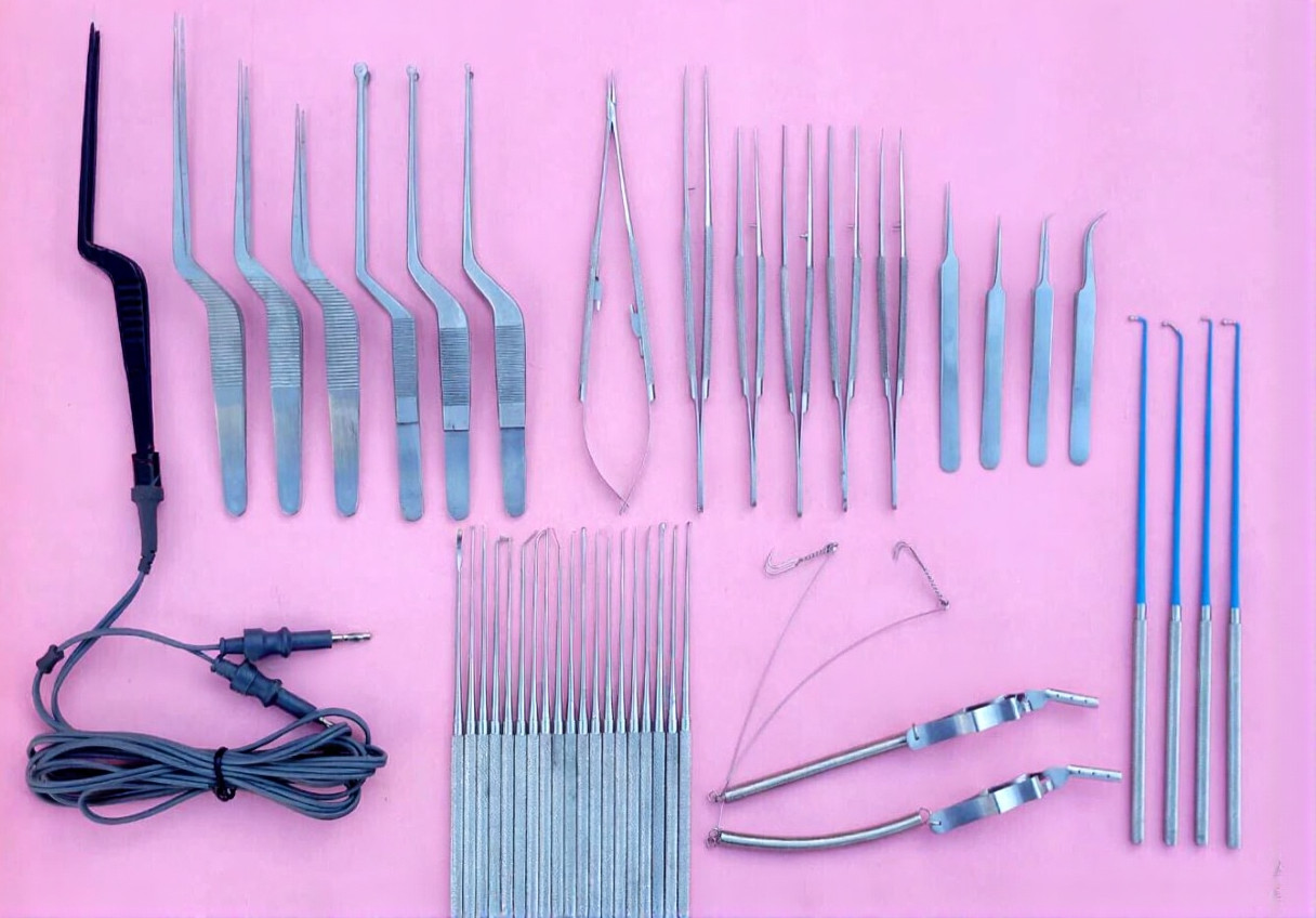 Neurosurgical Micro Surgery Set Instruments Yasargill 43 Pcs Set