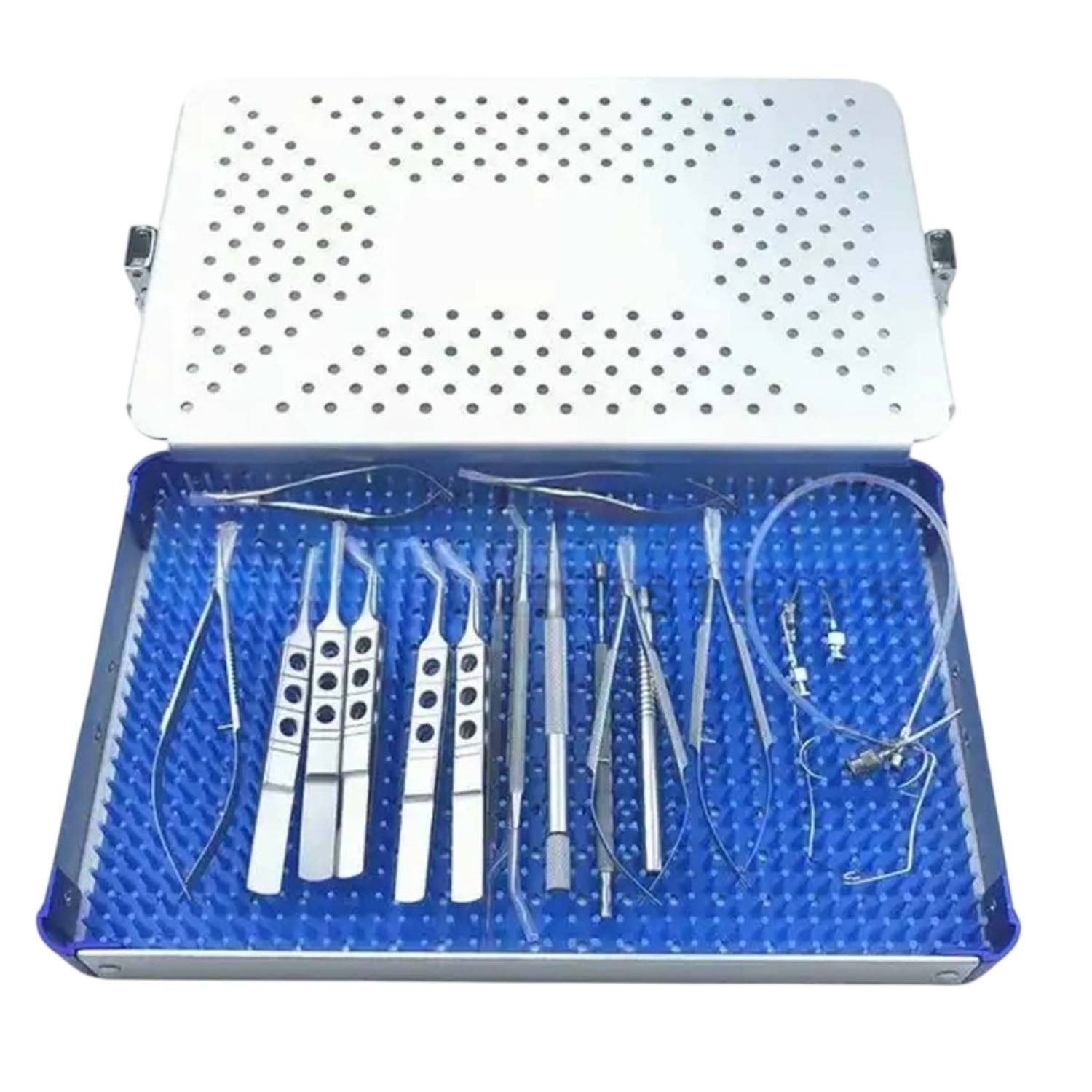 Ophthalmic Cataract Eye Micro Surgery Surgical Instruments 21 Pcs Set Tools