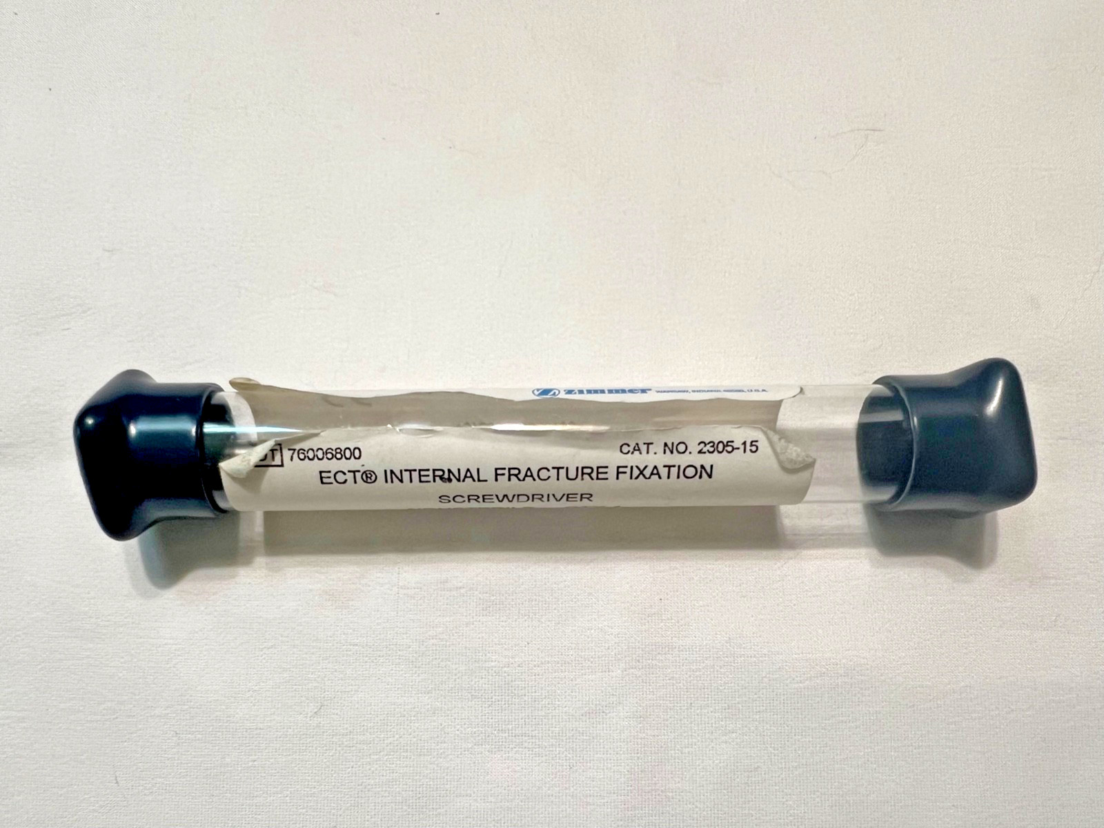 Zimmer 2305-15 Internal Fracture Fixation Driver In Case 3.5mm X 4″ Length