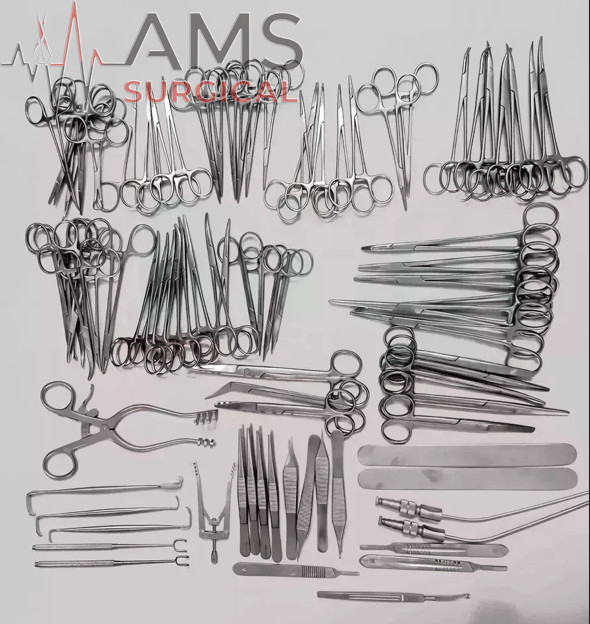 Plastic Surgery Set of 82 Pcs Surgical instruments
