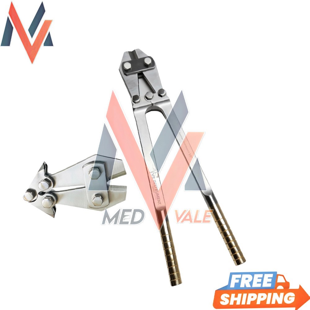 TC Pin & Wire Rods Cutter Orthopedic Heavy Duty Tools German Stainless CE 18