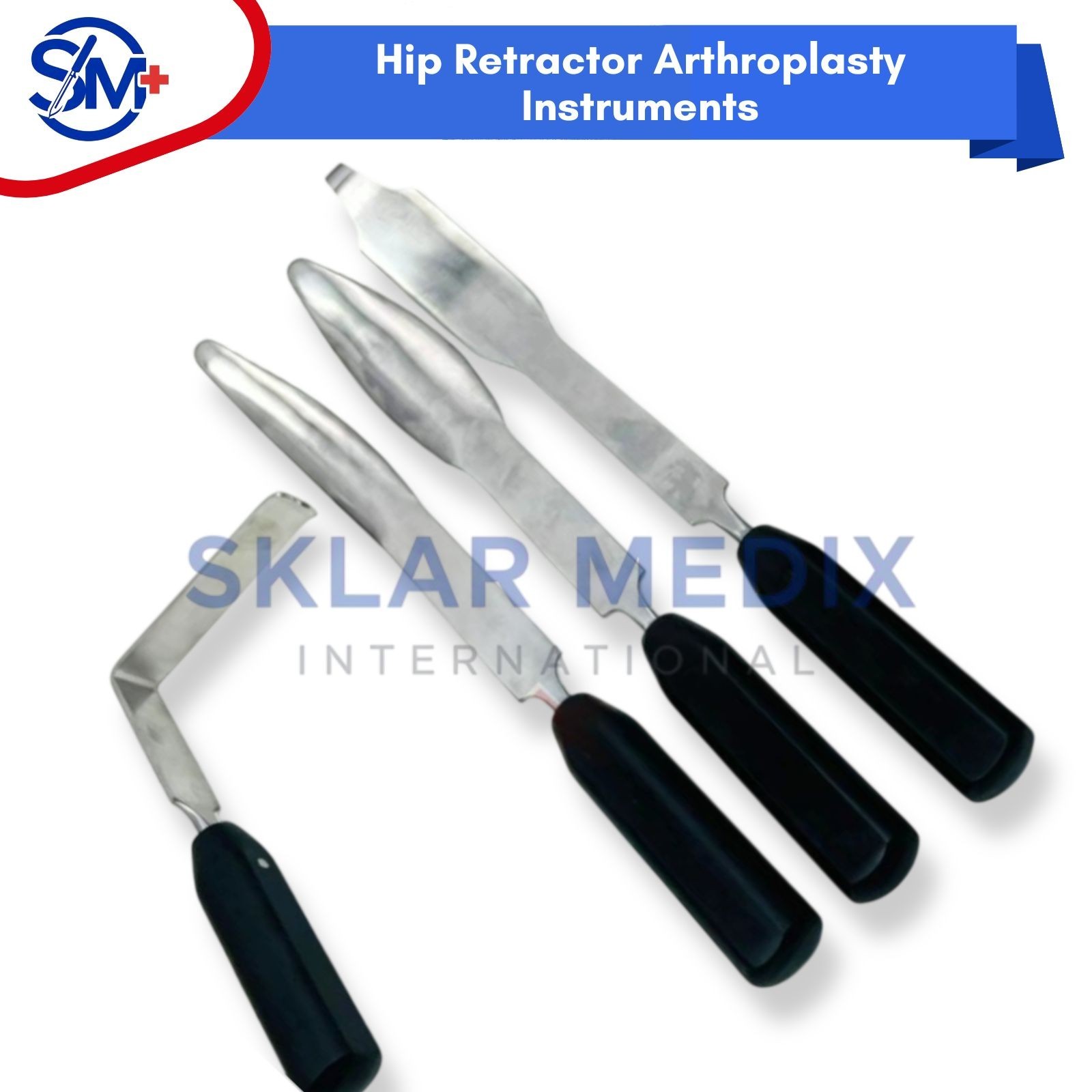 Hip joint Hip Retractors Surgery Orthopedic Instruments 9 Pcs Orthopedic Set CE