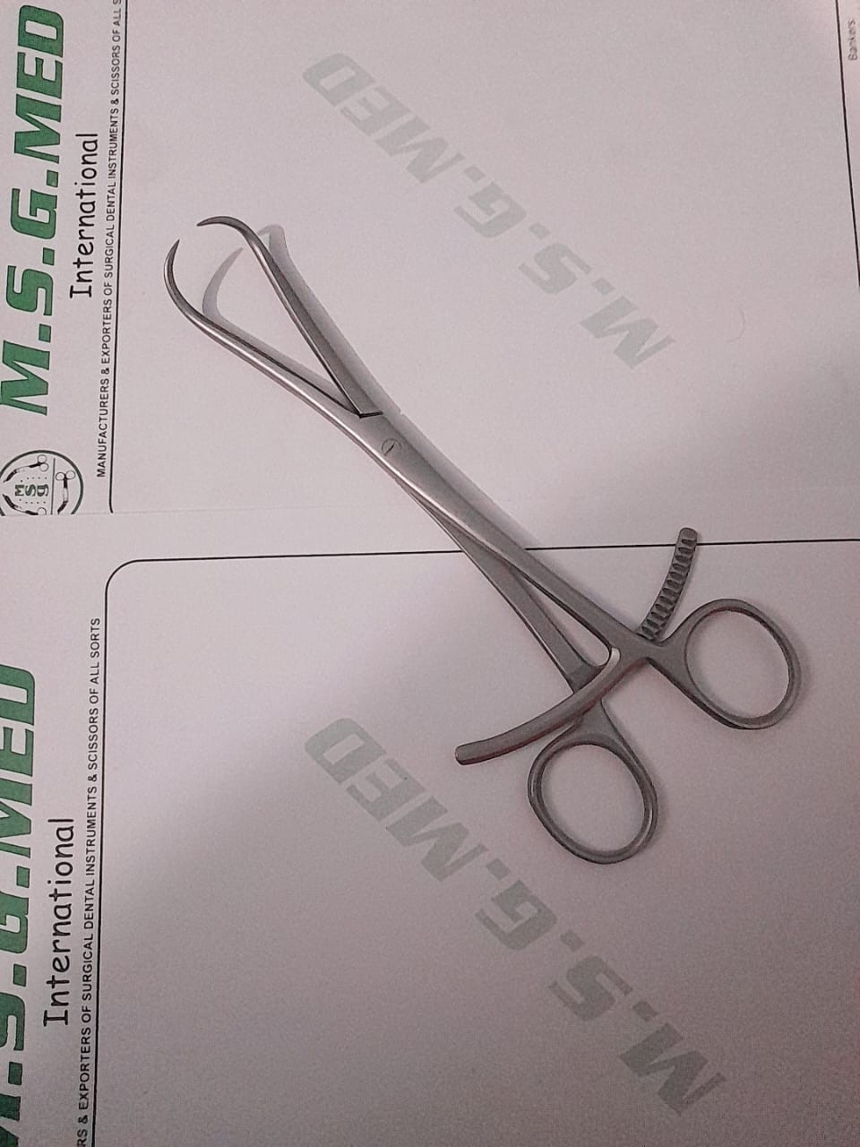 Orthopedic Surgical Bone Reduction Forceps Stainless Steel 100% Quality