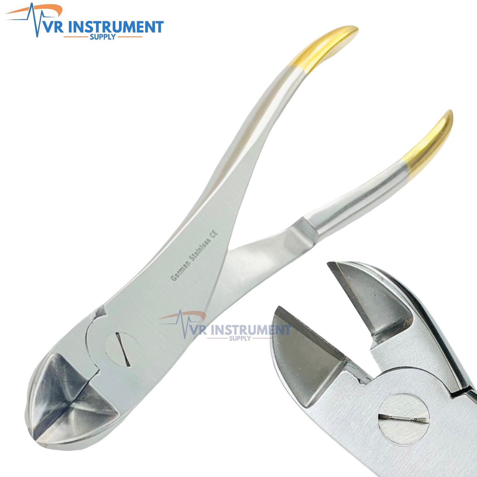 T/C Pin & Wire Cutter Side Cut Surgical Orthopedic German Steel Pliers 7.5 Inch