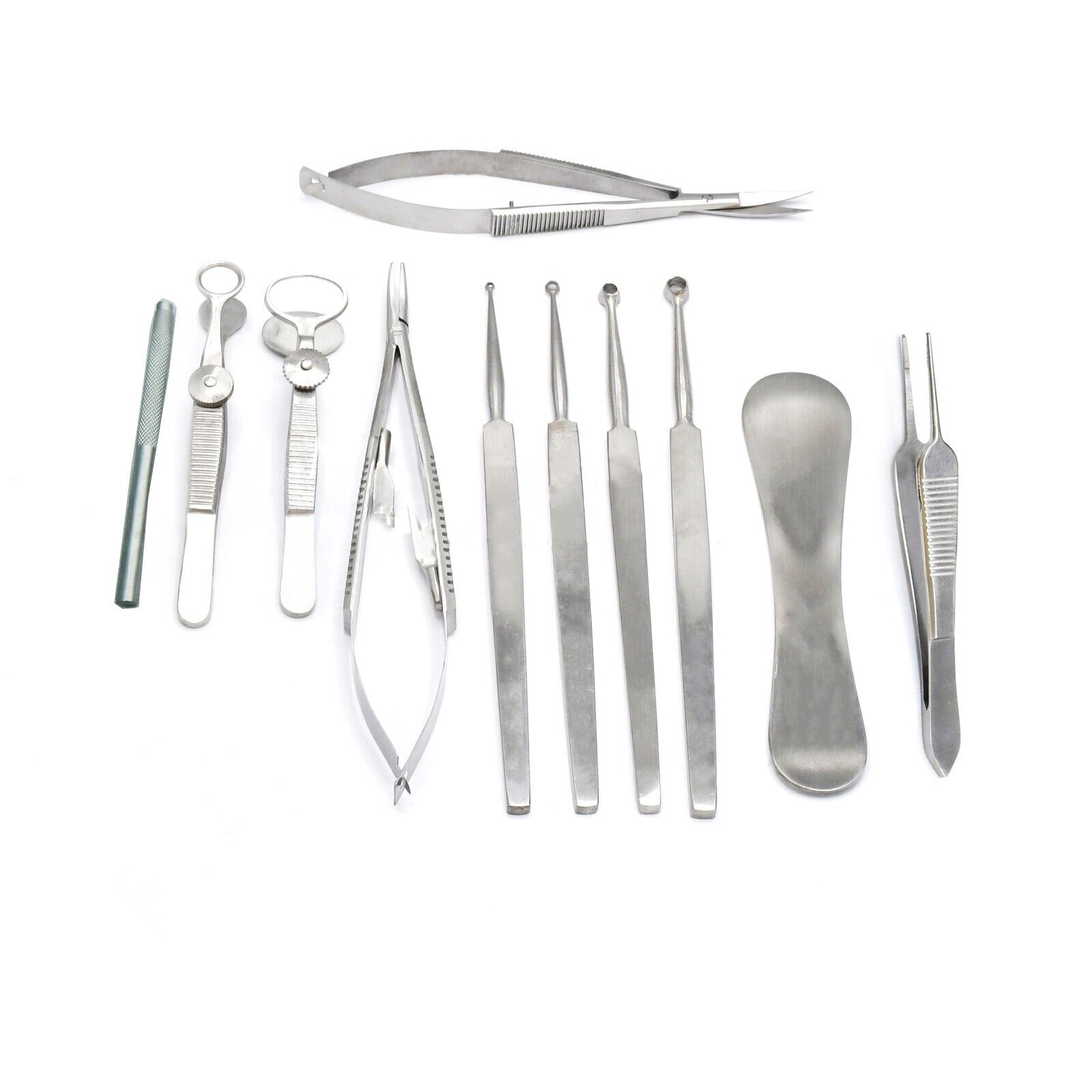 Set of 11 Chalazion Eye Surgery Instrument Kit Ophthalmic Cataract Surgery Set