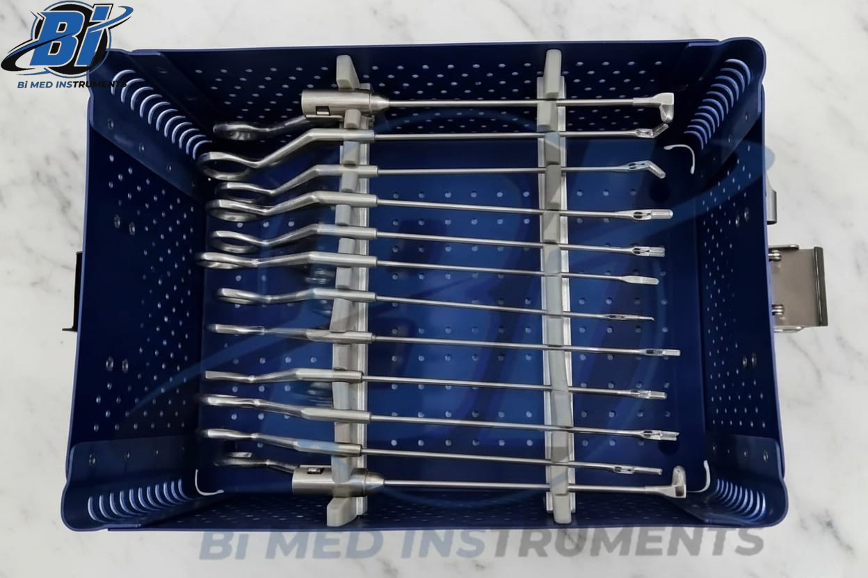 Arthroscopy Forceps Set with sterilization aluminum Box High Quality