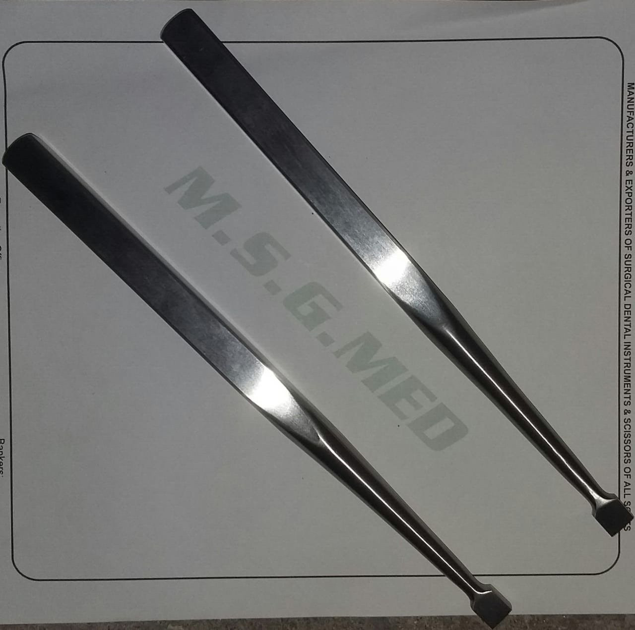 Mercian Orthopedic Phantom CS Bone Tamps Stainless Steel 6 x 10mm Set 2PCS