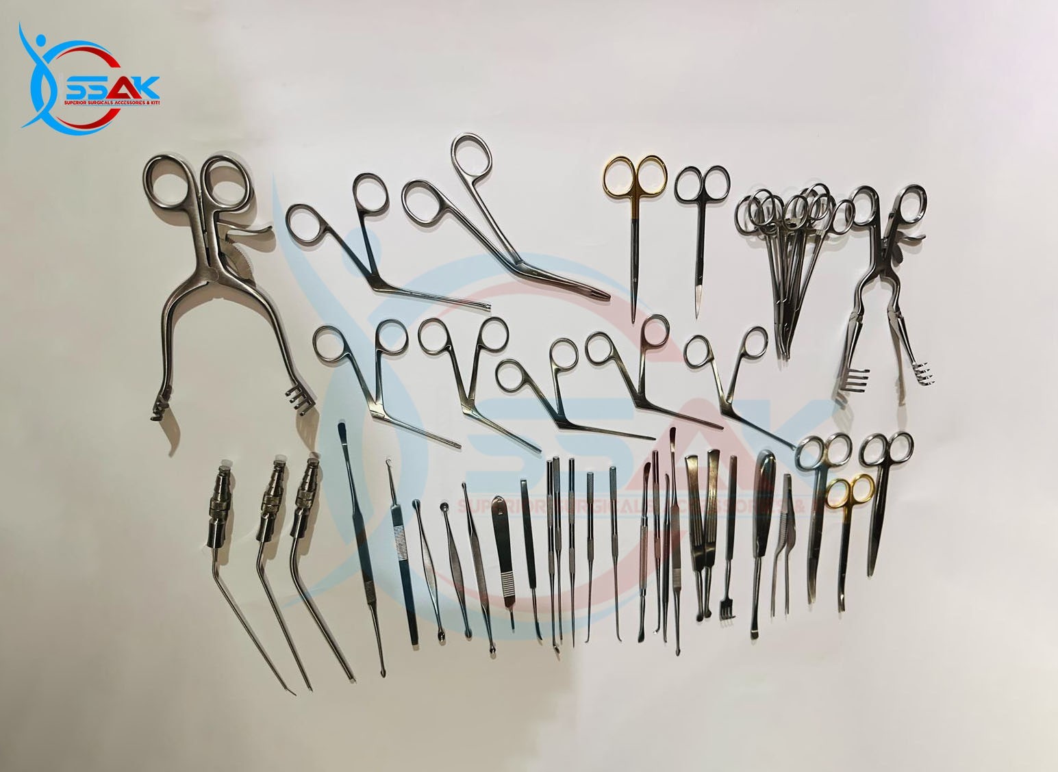 Mastoid Ear Surgery Instruments Set ENT Instruments Mastoidectomy Set