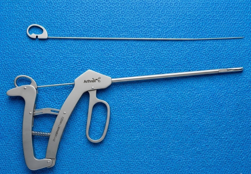 New Arthrex AR-12990 Knee Scorpion Suture Passer with 6 Needles Arthroscopy