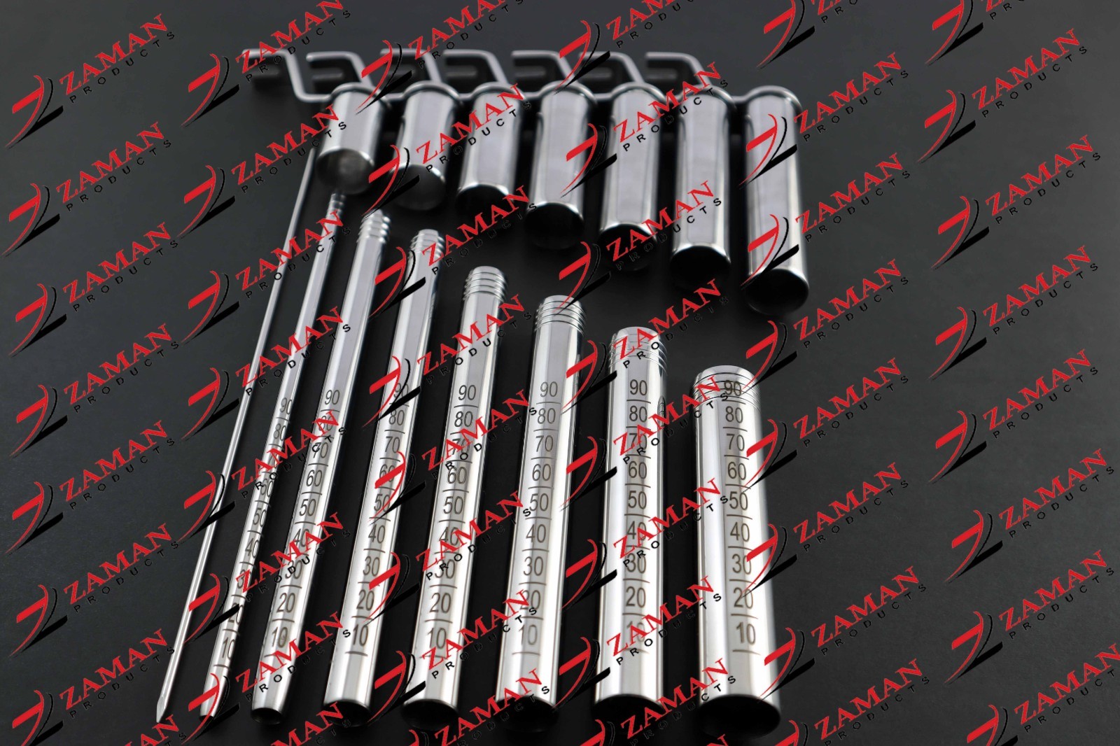 MIS Tubular Retractor Dilators + Neupsy Keys Silver 18-20 mm Surgery Instruments