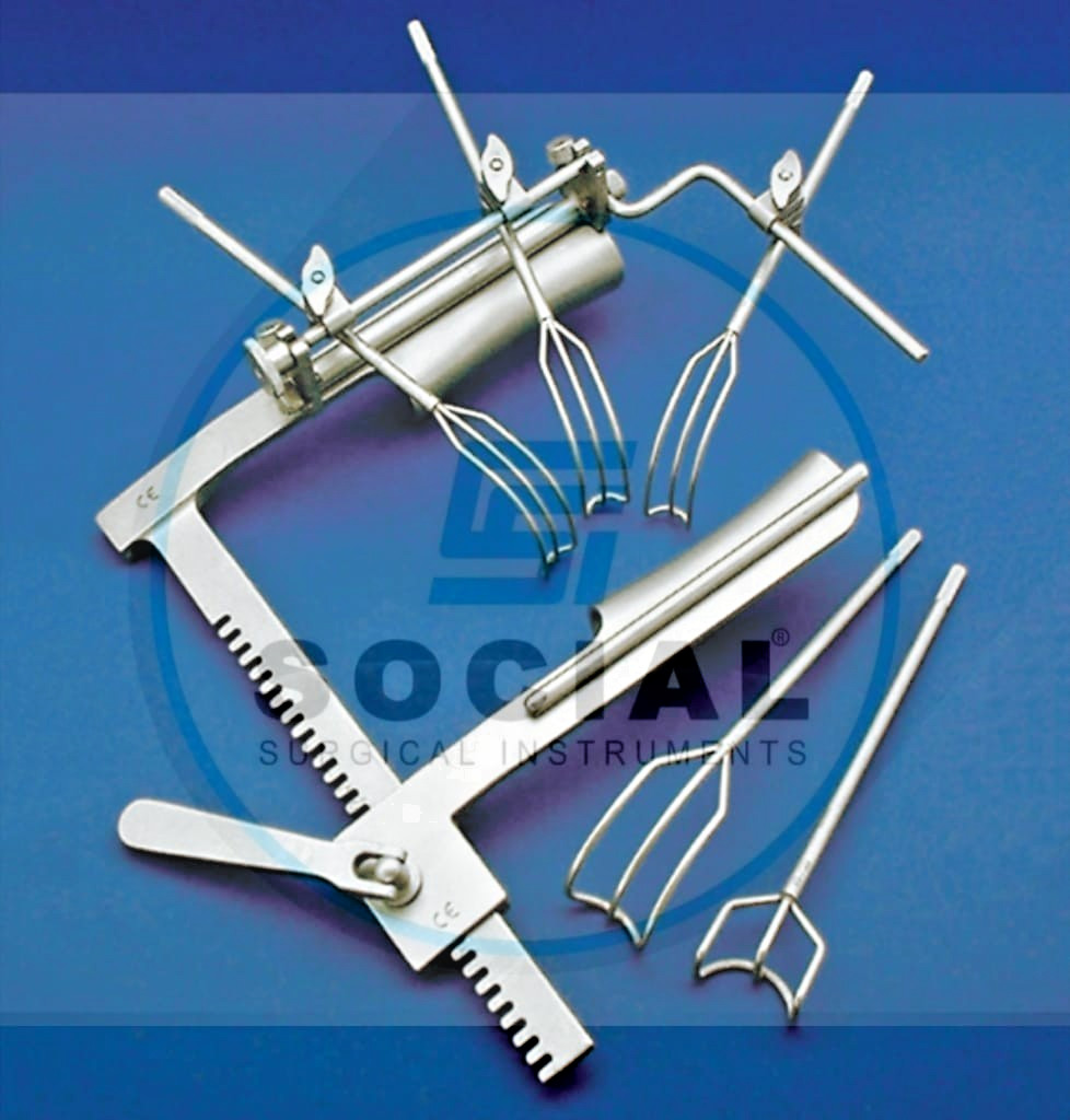 Cooley Cosgrove Mitral Valve Retractor Complete Surgical Set Premium Quality