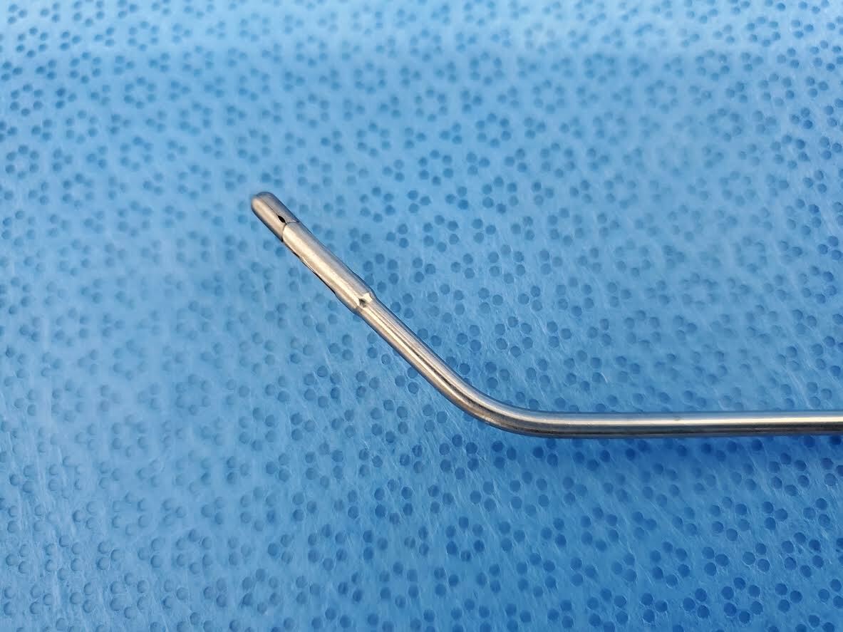 Richards 7023-0744 Surgical Up Curved Oval Biopsy Cup Forceps ENT S/D