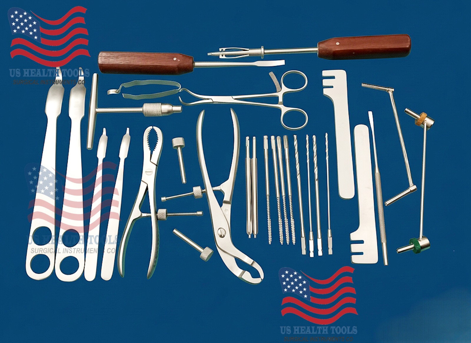 Small Fragment Instruments Orthopedic Surgical Instruments Set 30 Pcs
