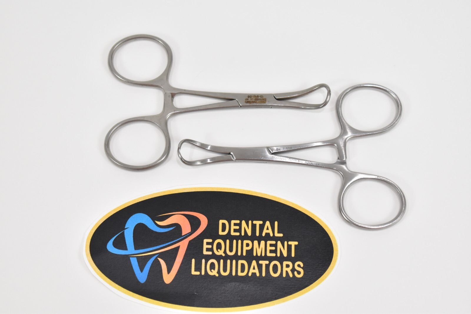 Forceps Backhaus Towel Medical Surgical Towel Clamp 3-1/2” Stainless SET of 2