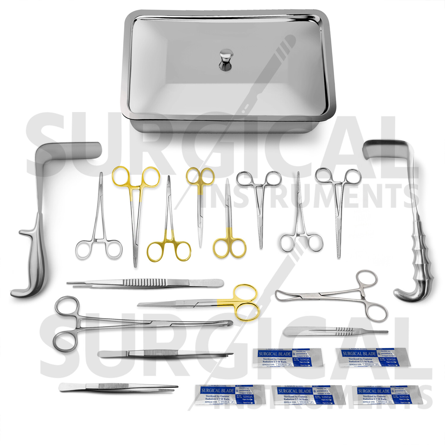 Cesarean Section Surgical Instruments Kit C- Section Set Ob/Gynecology German GR