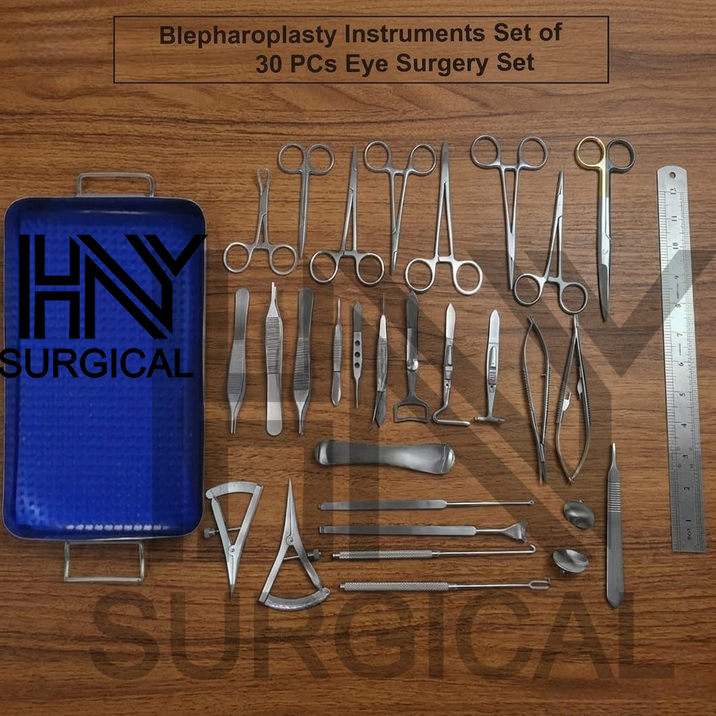 Blepharoplasty Instruments 30 Pcs Set Plastic Surgery Set High Quality