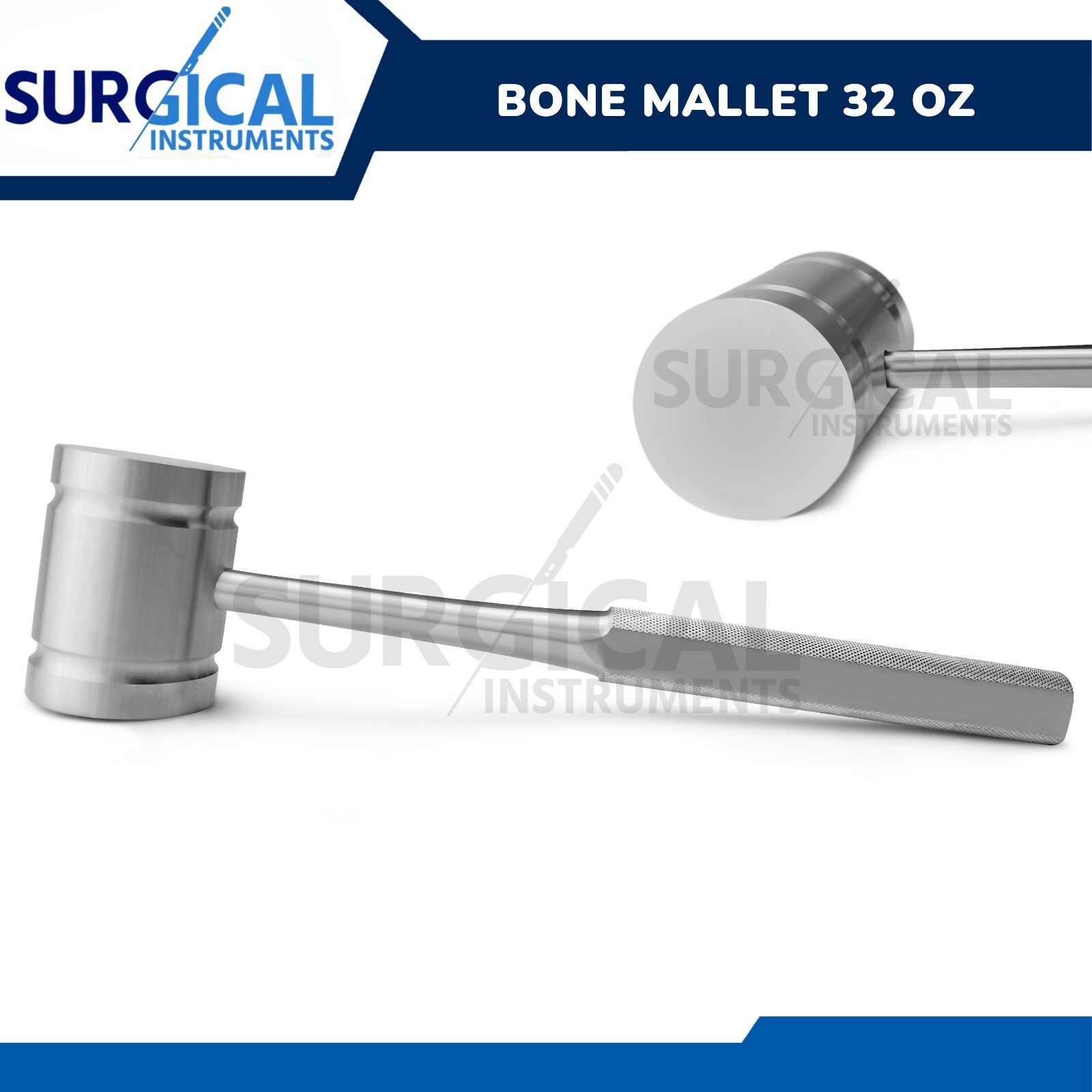 Heavy Bone Mallet 10.5″ Orthopedic Surgical Instruments 32oz German Grade