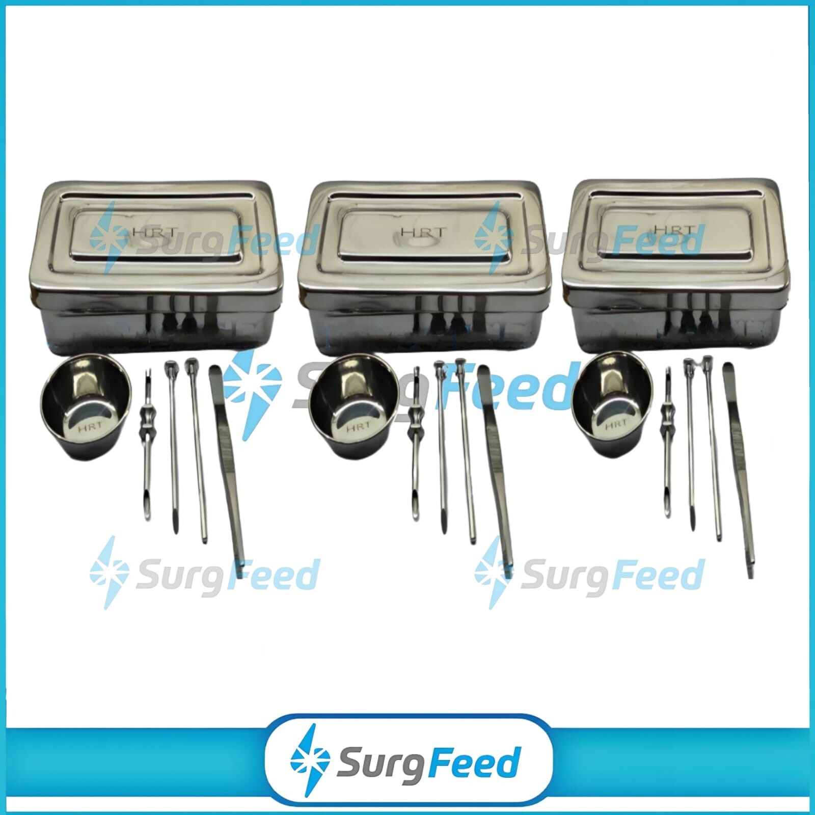3 Sets HRT Trocar 3.5mm Hormone Replacement Pellet Insertion Trocars Kit