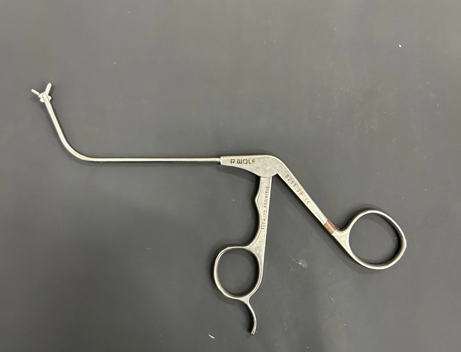 Richard Wolf Surgical Curved Double Spoon Forceps 7-1/2” (19cm) 8211.39