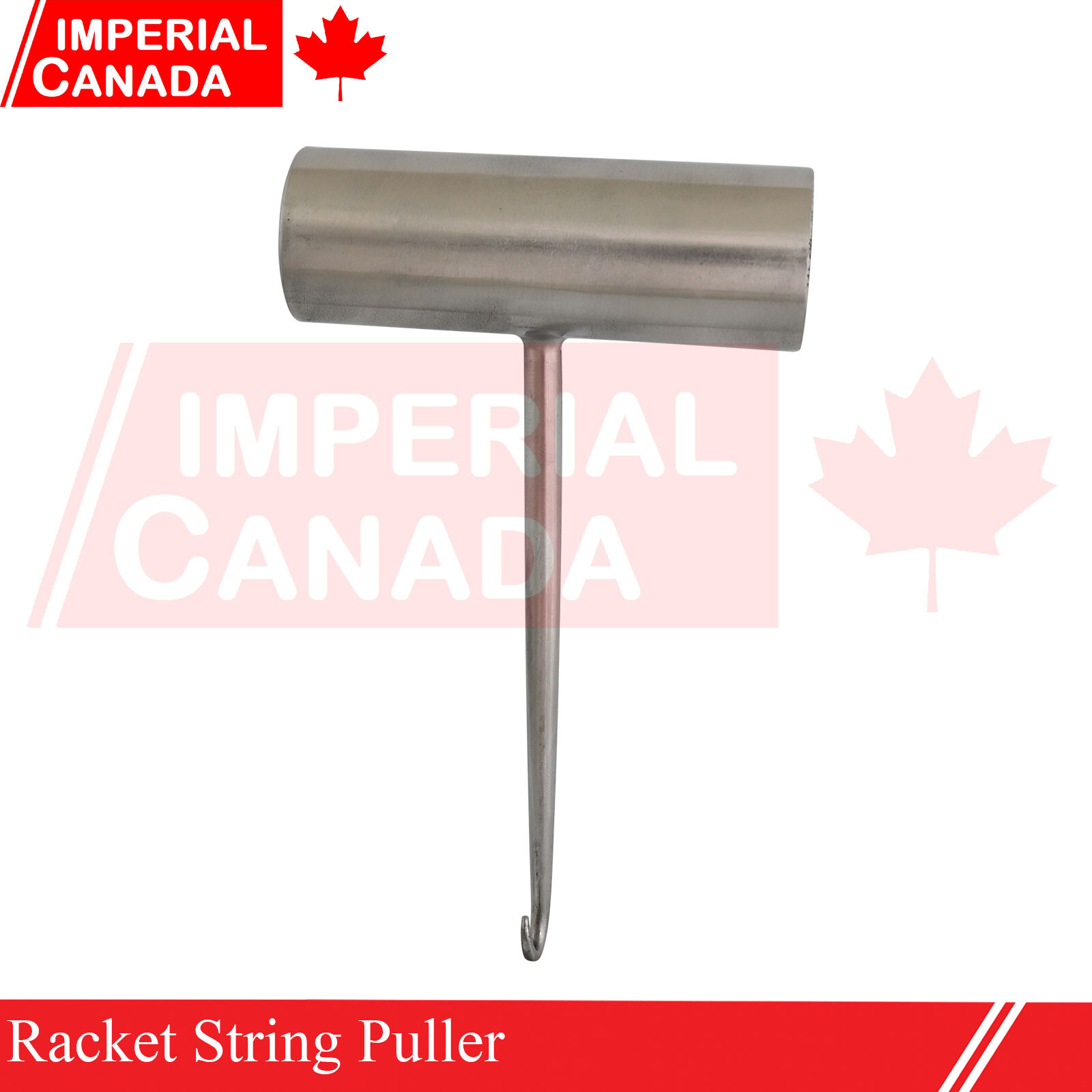 Racket String Assistance Pull Hook Hight 6″ Silver Tone Stainless Steel OP-085