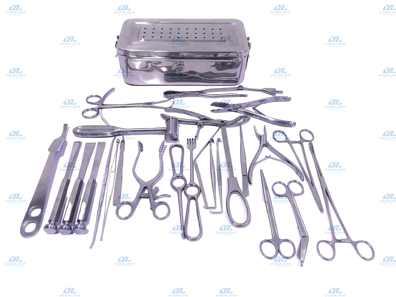 Set of 25 Pcs Basic Orthopedic Surgery Tools With Box Surgical High Quality Tool