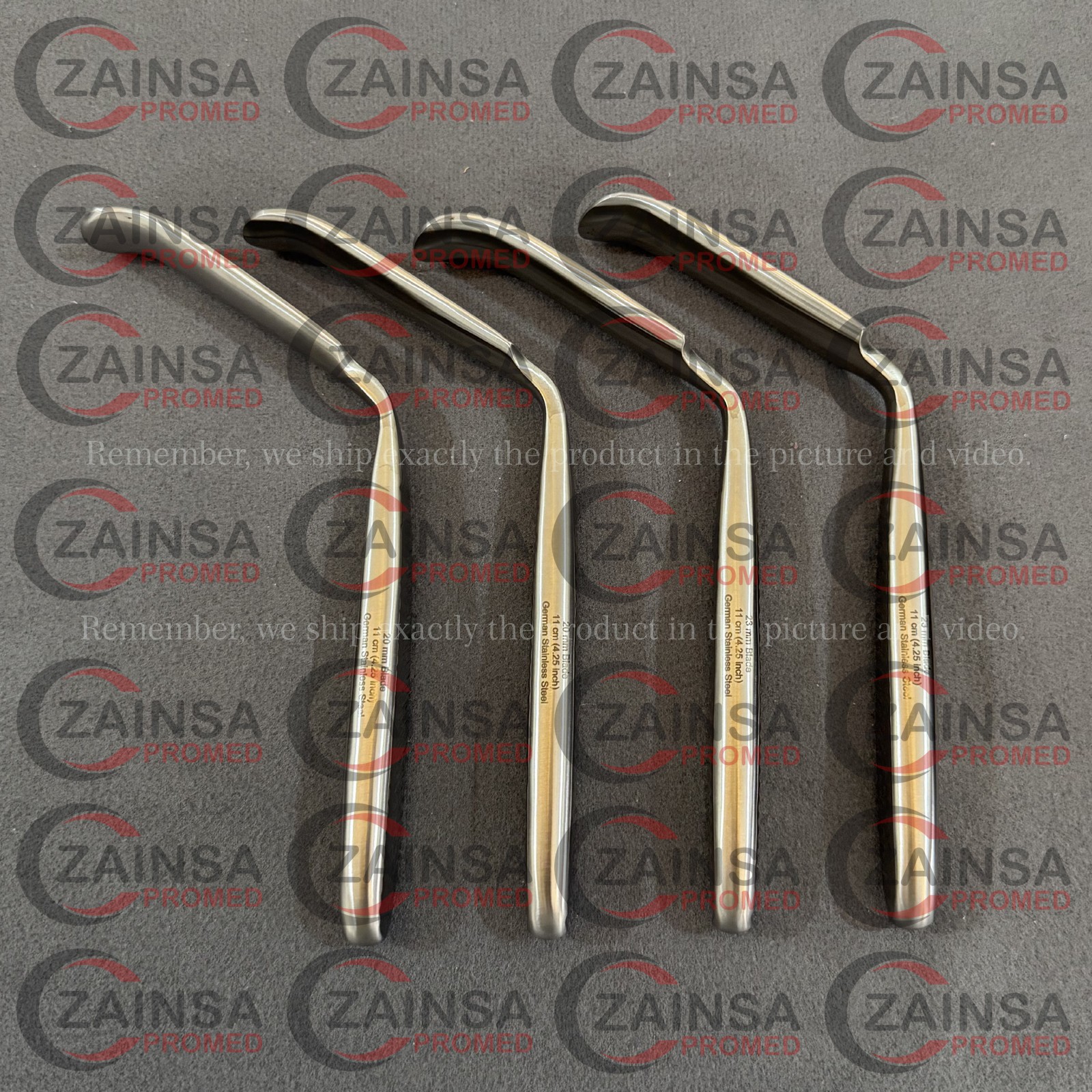 Cloward Blade Retractor Set of 4 Pcs Orthopedic, Spine Surgical Instruments