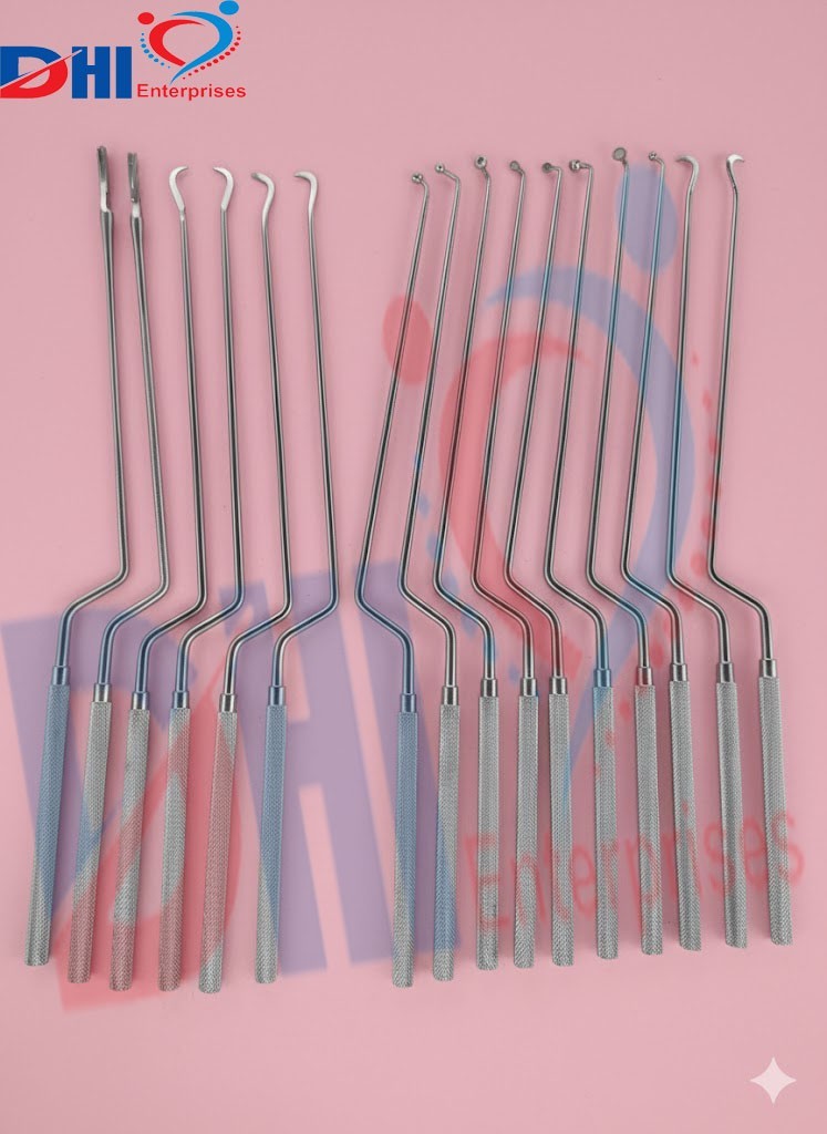 Hardy Pituitary Neuro Curettes Set Of 16 Surgical Instruments Transsphenoidal DH