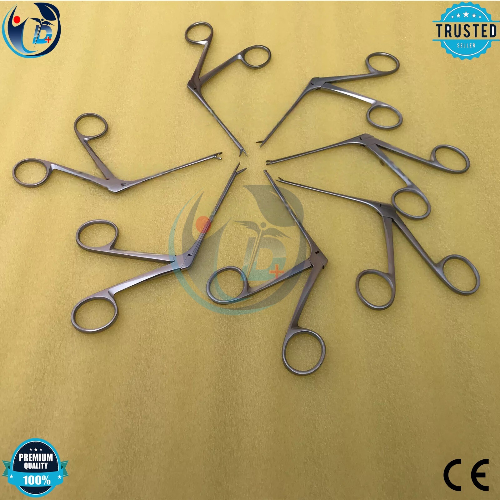 Tympanoplasty Instrument Set, Surgical Instruments Micro Ear Forceps Surgery Set