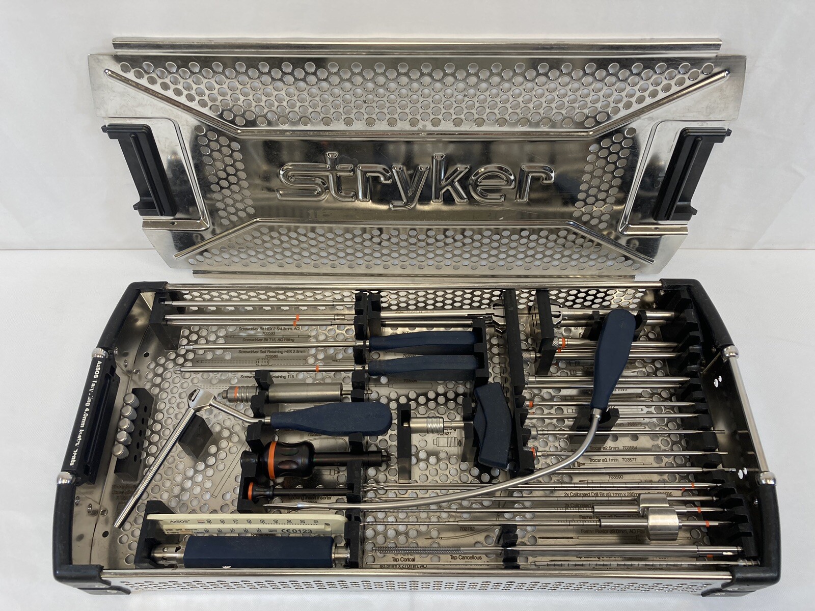 Stryker AxSOS Targeting 4.0mm Instrument Set Orthopedic Trauma
