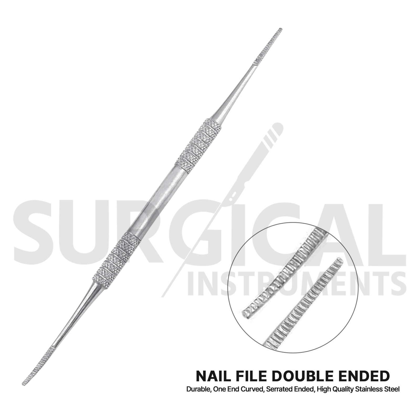 4 Pcs Podiatry Assistant Pack Set Stainless Steel Surgical Instruments Kit