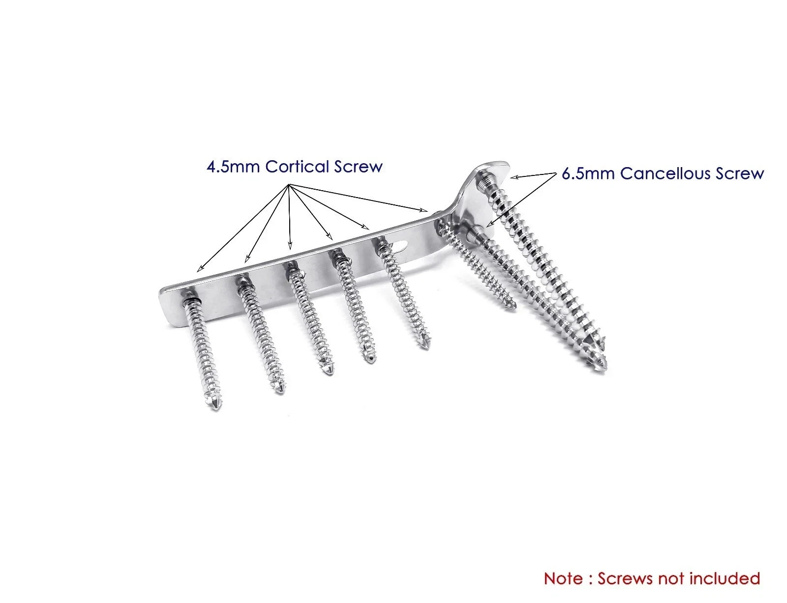 4.5mm T-Buttress Plates veterinary instruments