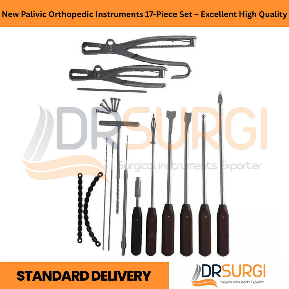 New Palivic Orthopedic Instruments 17-Piece Set – Excellent High Quality