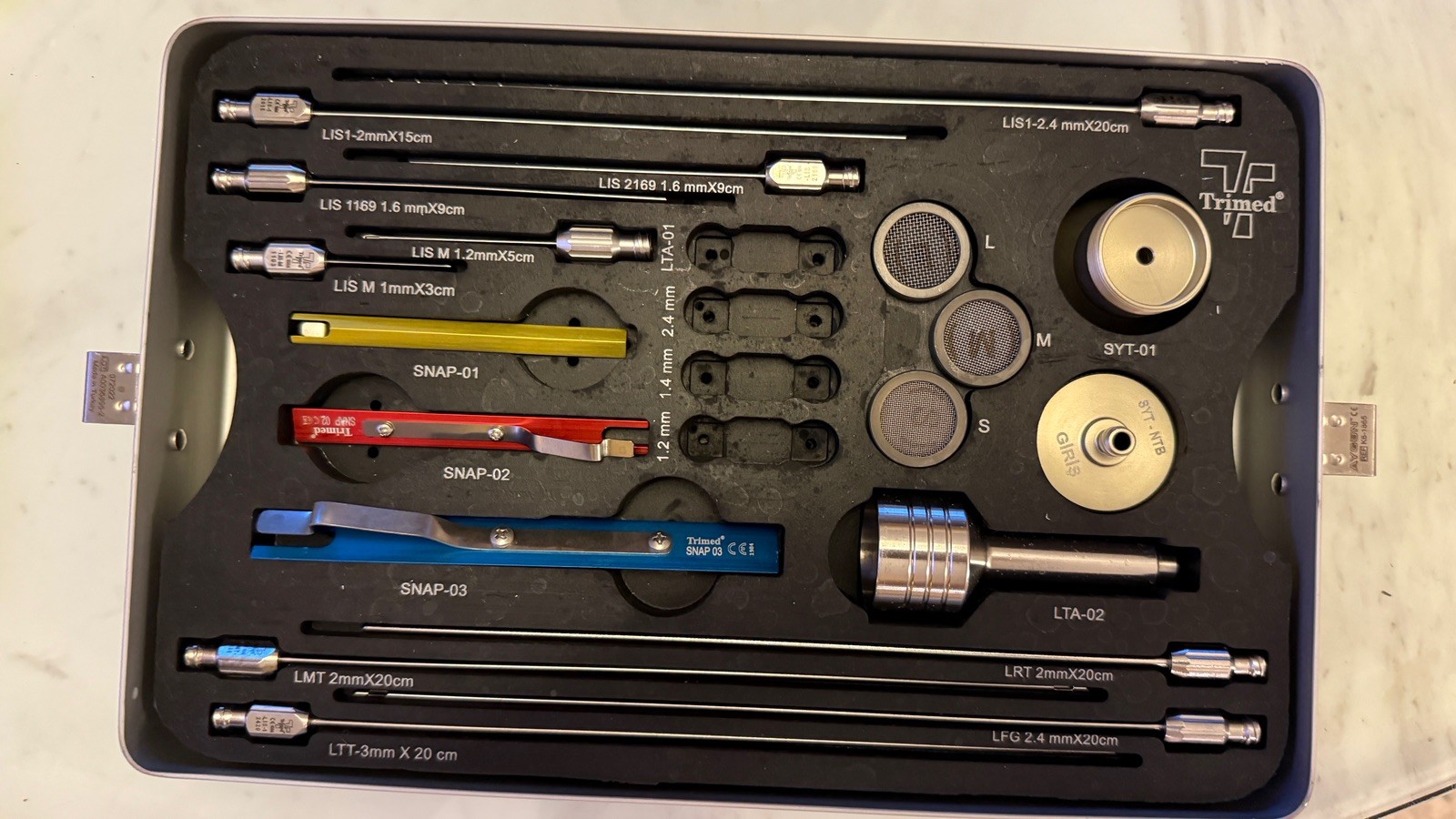 Nano Fat Transfer Processing kit Fat Transfer & Grafting Instruments with LOCKS