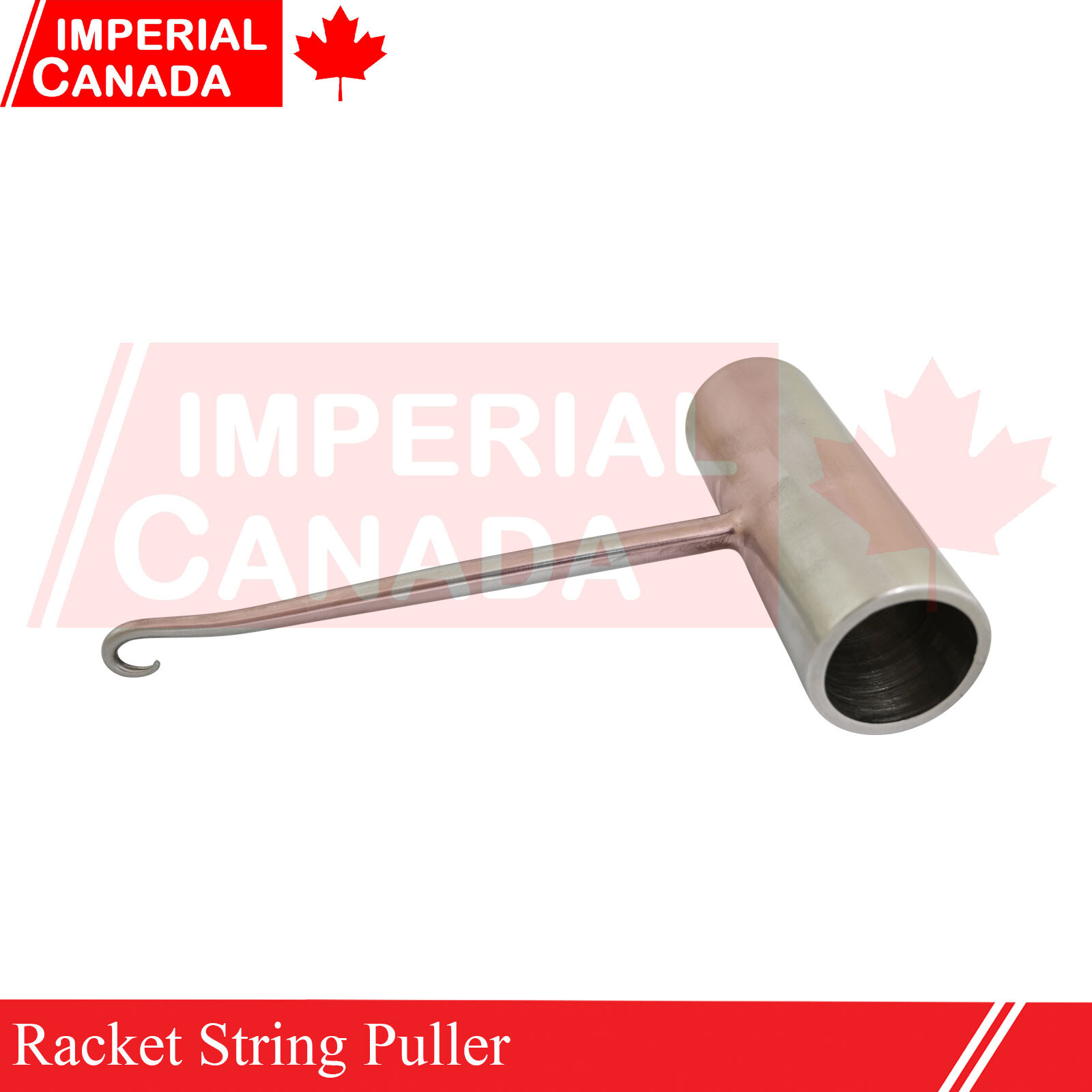 Racket String Assistance Pull Hook Hight 6″ Silver Tone Stainless Steel OP-085