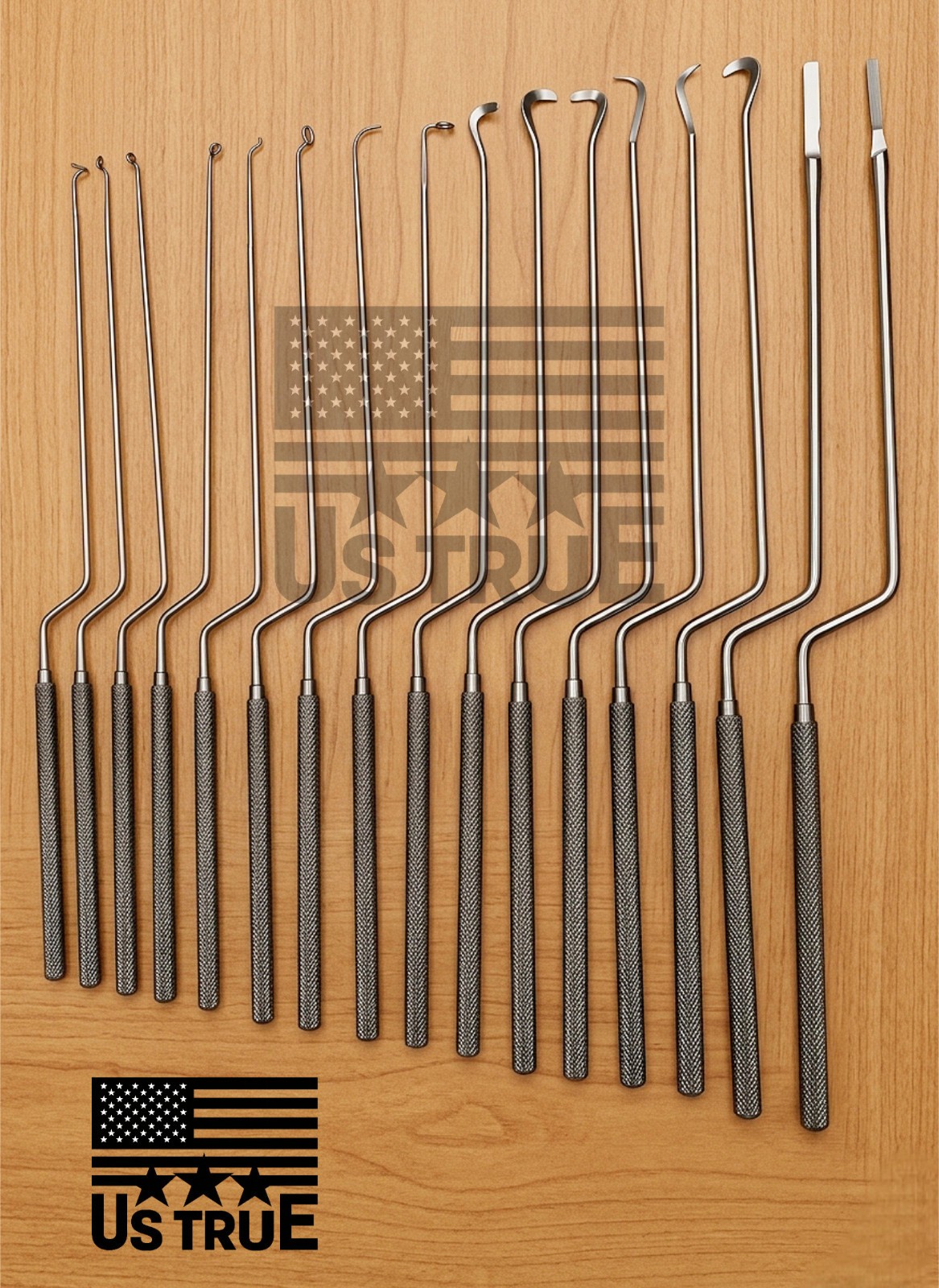 Hardy Pituitary Neuro Curettes Set Of 16 Surgical Instruments Transsphenoidal