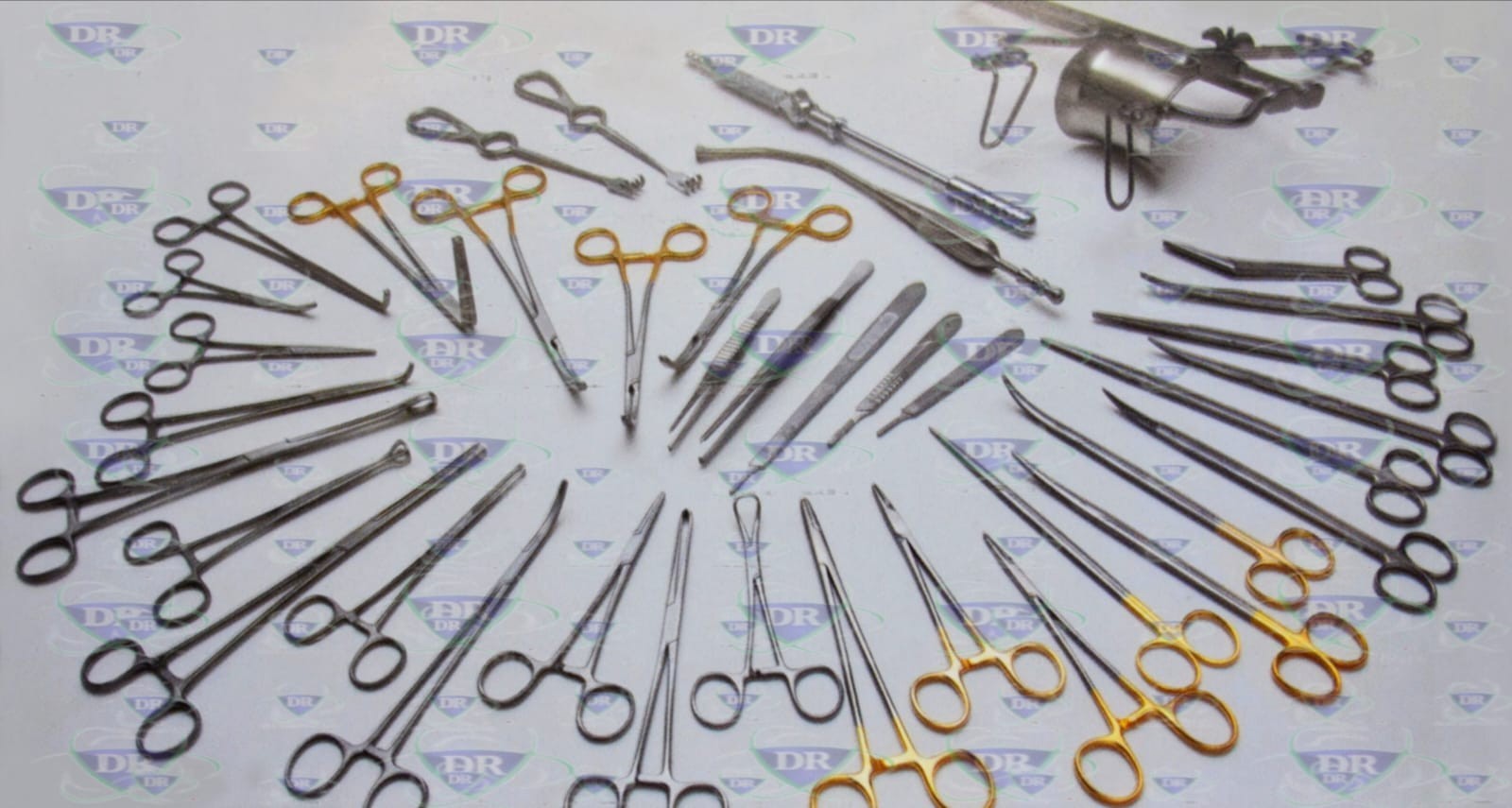 Abdominal Hysterectomy Surgery Set 131 PCs Surgical Instruments