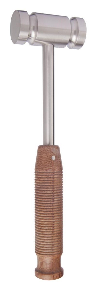Bone Mallet, 11″, Stainless Head weight 2Lbs, 32 Oz, Diam 1.75″, Phenolic Handle