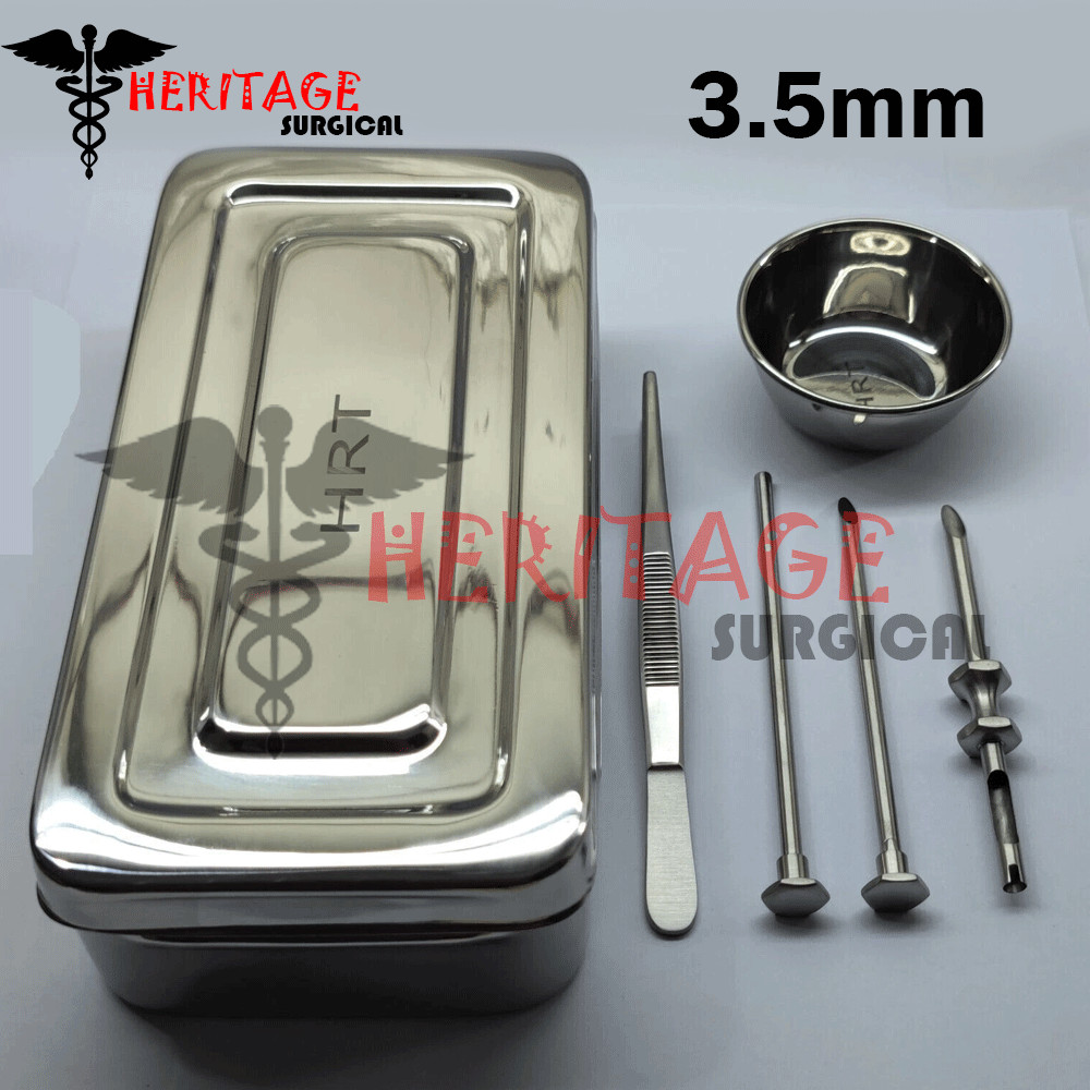 3.5mm HRT Trocar kit Hormone Replacement Pellet Insertion Trocar Set