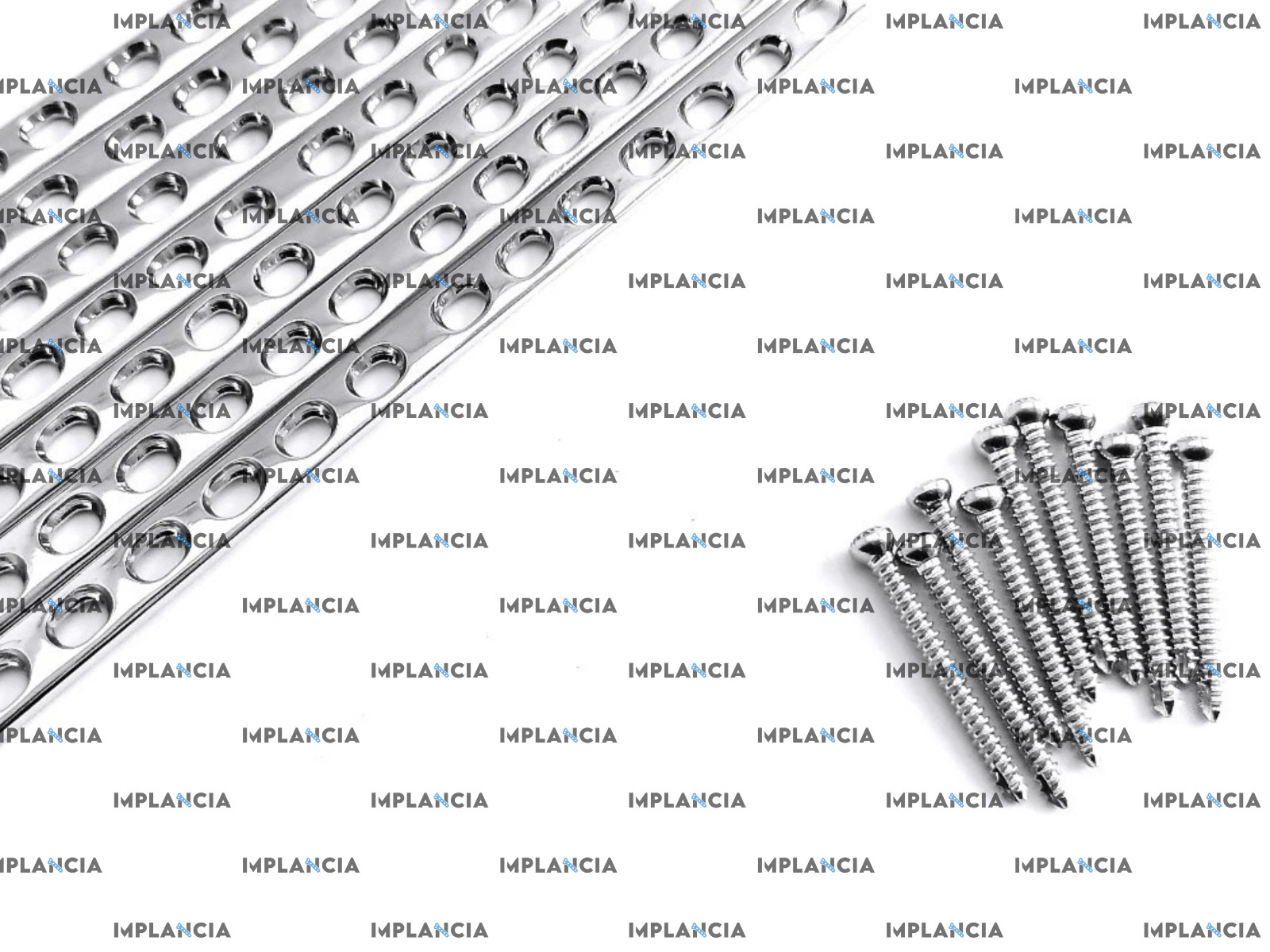 D C P plate Metal Components Set Premium Quality 82 Pcs Stainless Steel