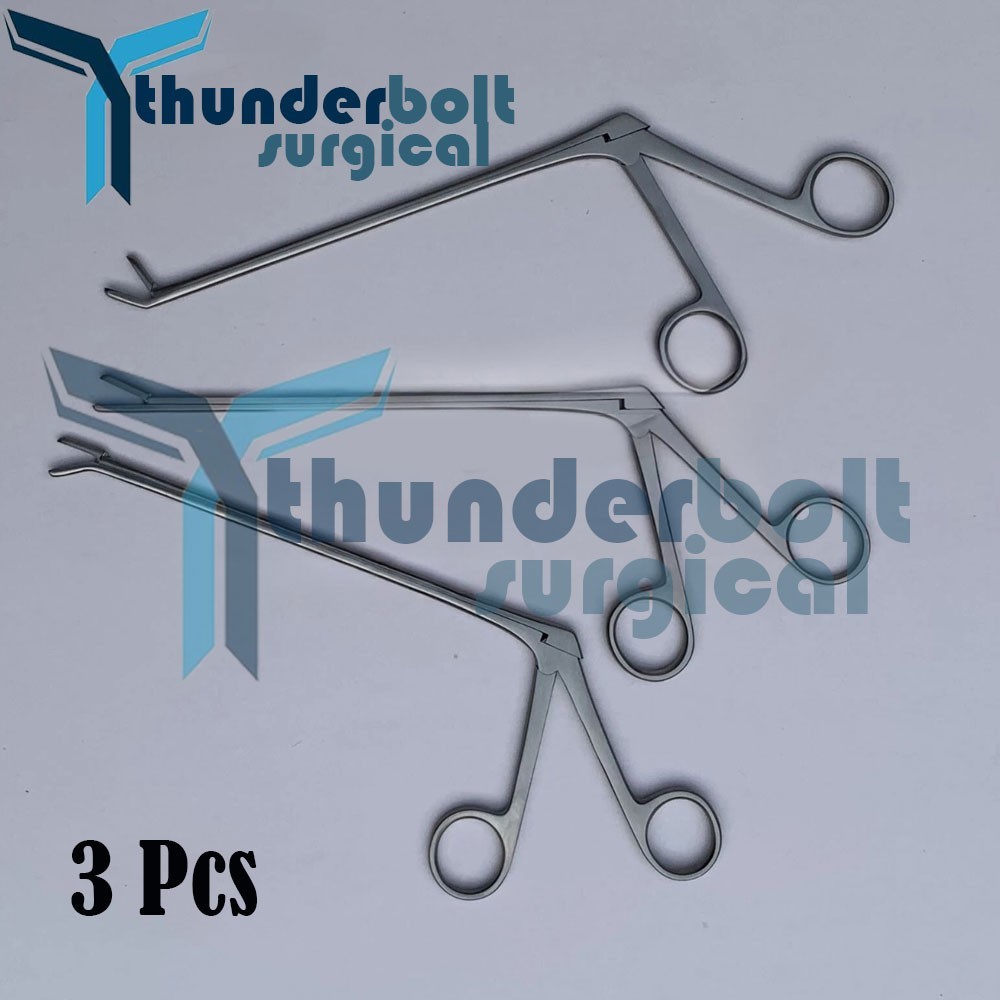 German Bone Rongeurs 3 PCs Set, Surgical Orthopedic Bone Rongeur Instruments Set