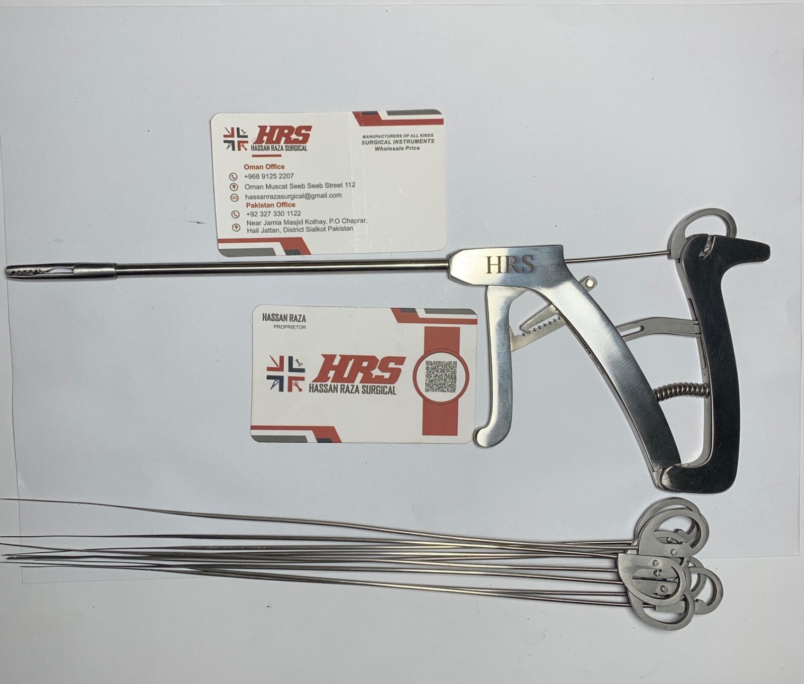 Knee Arthroscopy Scorpion Suture Passer Straight with 10 needles High Quality