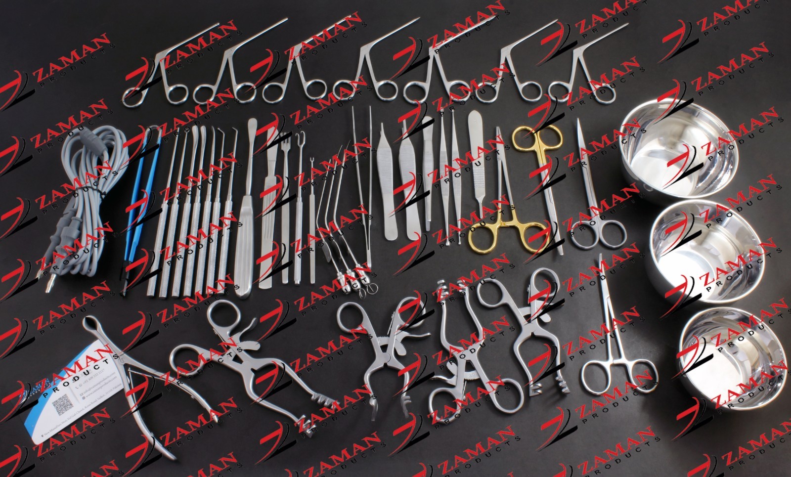 Tympanoplasty Micro Ear 43 PCs Set Surgery & Surgical Instruments By ZP