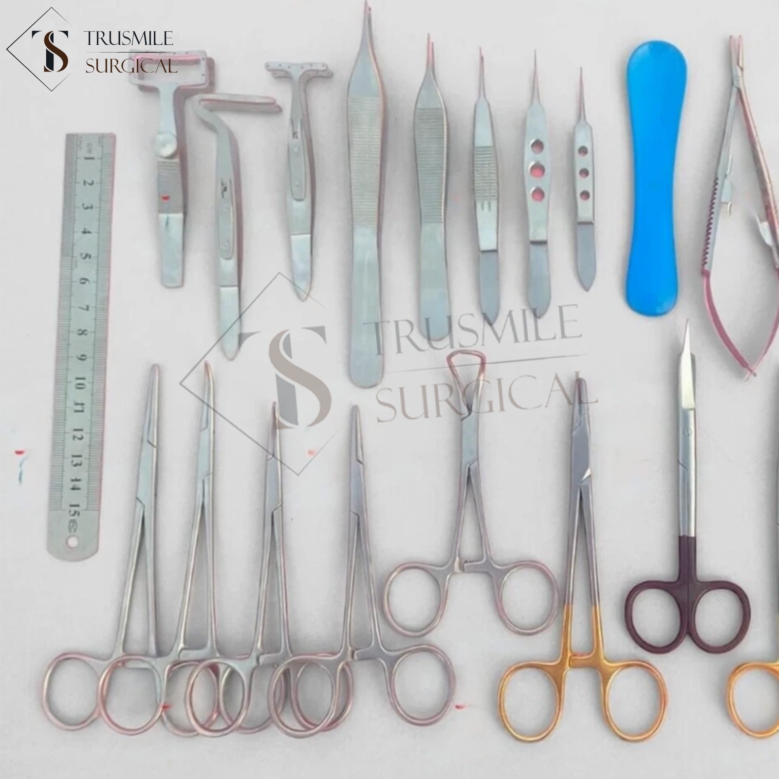 Blepharoplasty Eye Surgery Set Instruments Ophthalmic Ophthalmology 30 Pcs Set