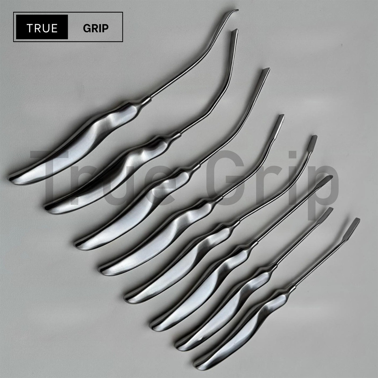 Face Lift Browlift Dissector & Elevator Set of 8 Pcs Plastic Surgery Instruments