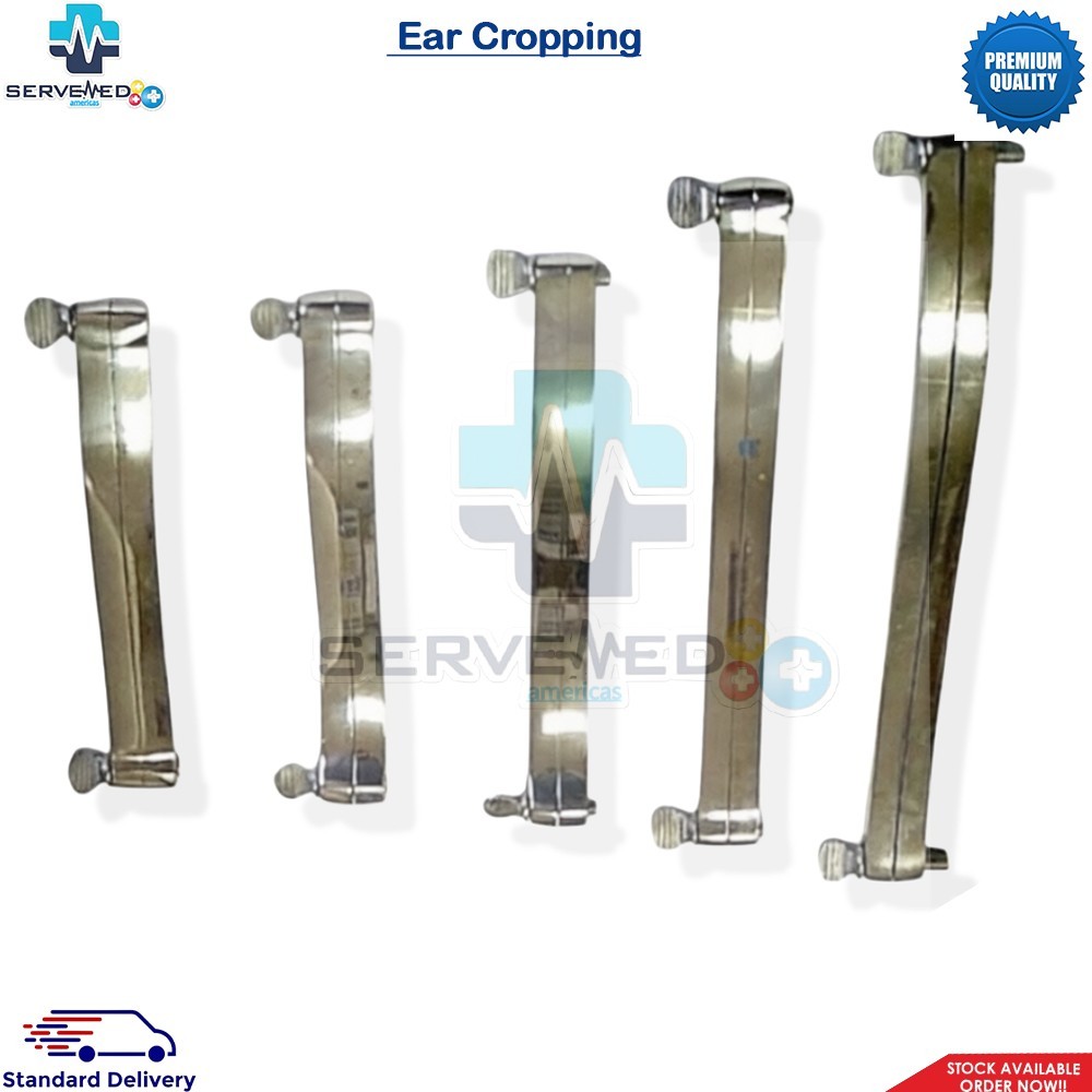 Terrier Ear Cropping Trimming Clamps Set