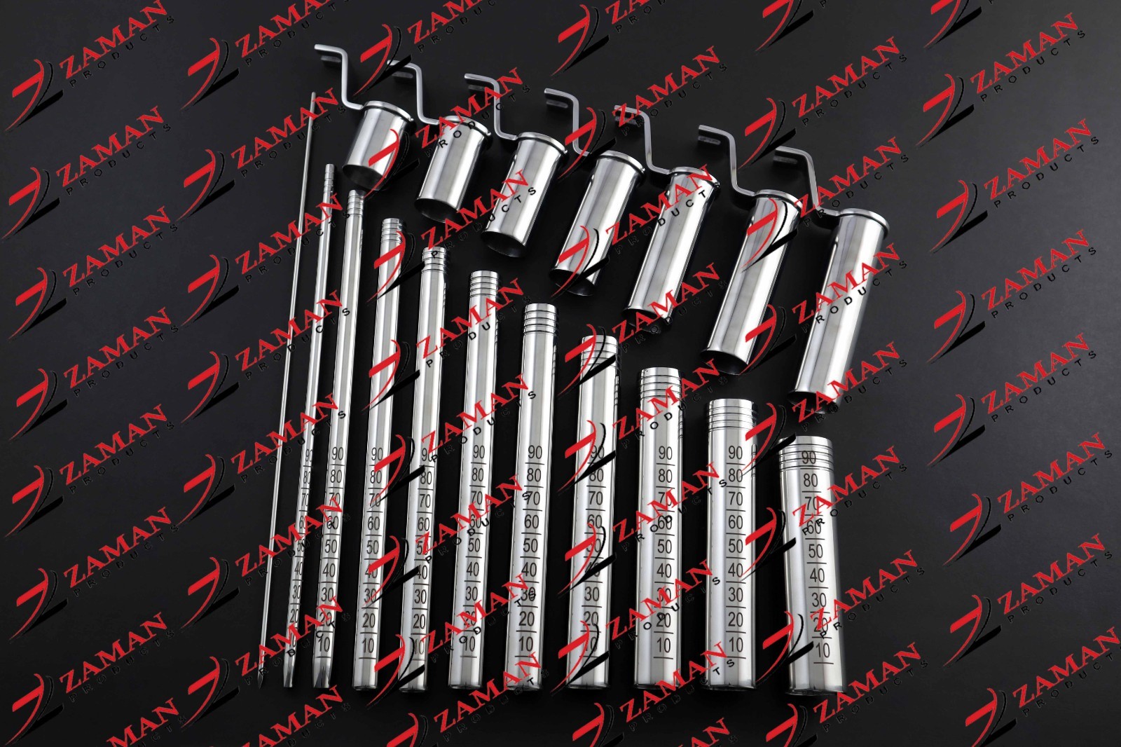 MIS Tubular Retractor Dilators + Neupsy Keys Silver 27-29 mm Surgery Instruments