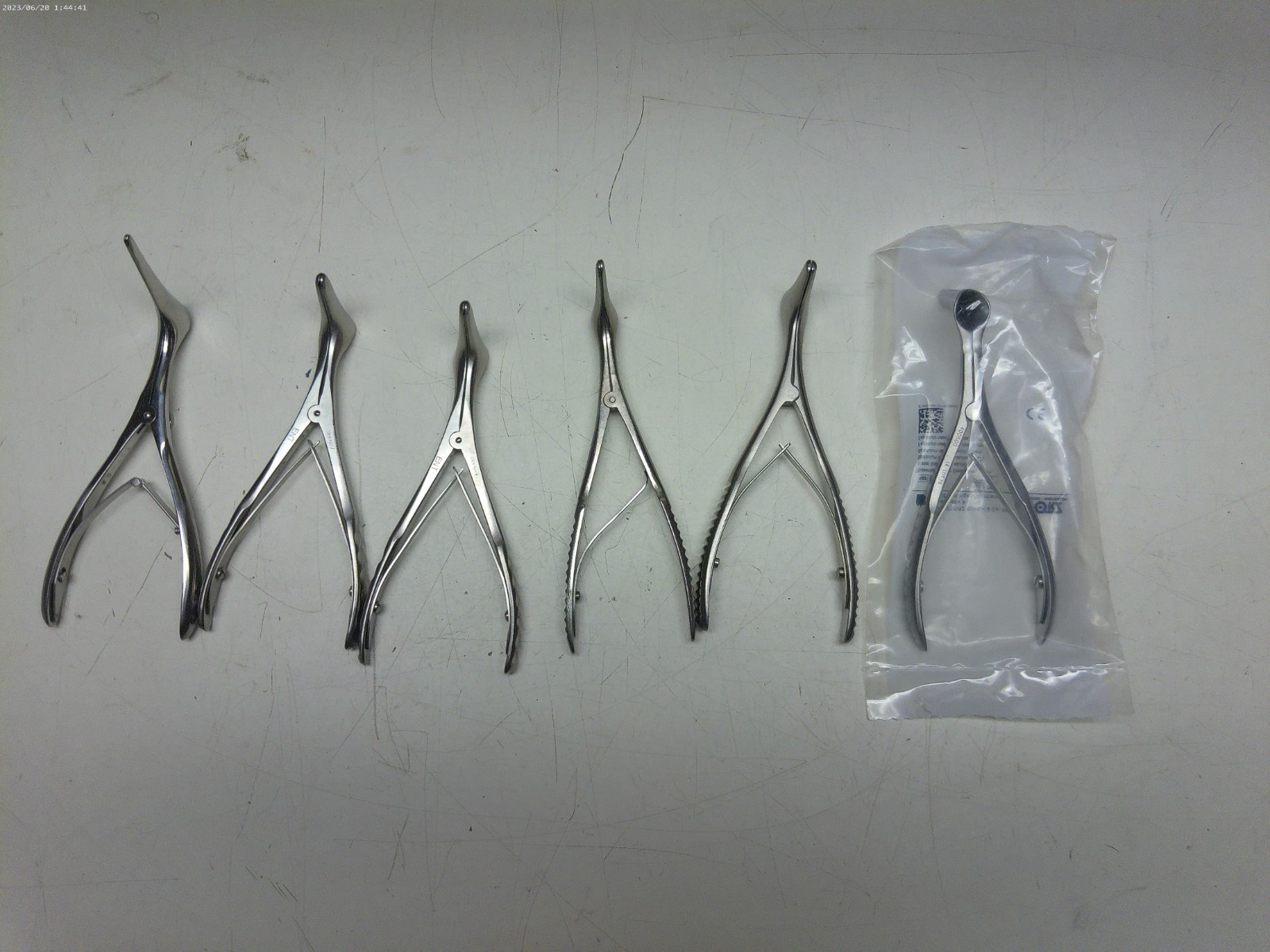 Lot 6) Karl Storz 400500 Nasal Speculum Henry Schein Haslam 100-1290 N-2123