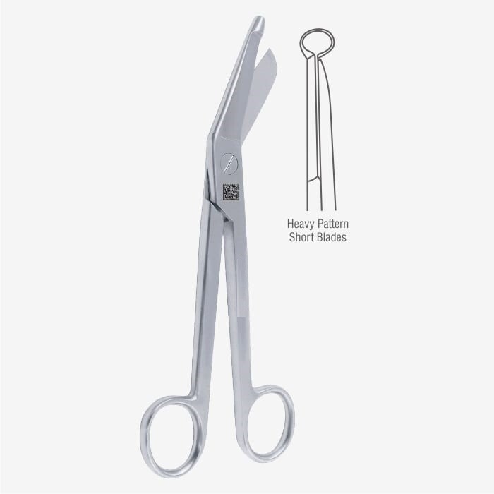 Esmarch Cast & Bandage Scissor,9″, Angled Blades, Heavy Duty, Premium, Stainless